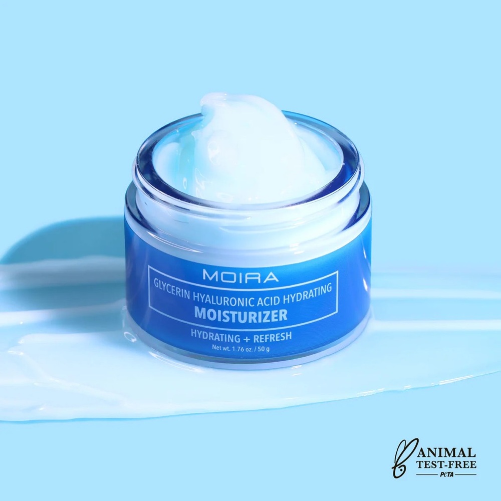 Moira GLYCERIN HYALURONIC ACID HYDRATING MOISTURIZER